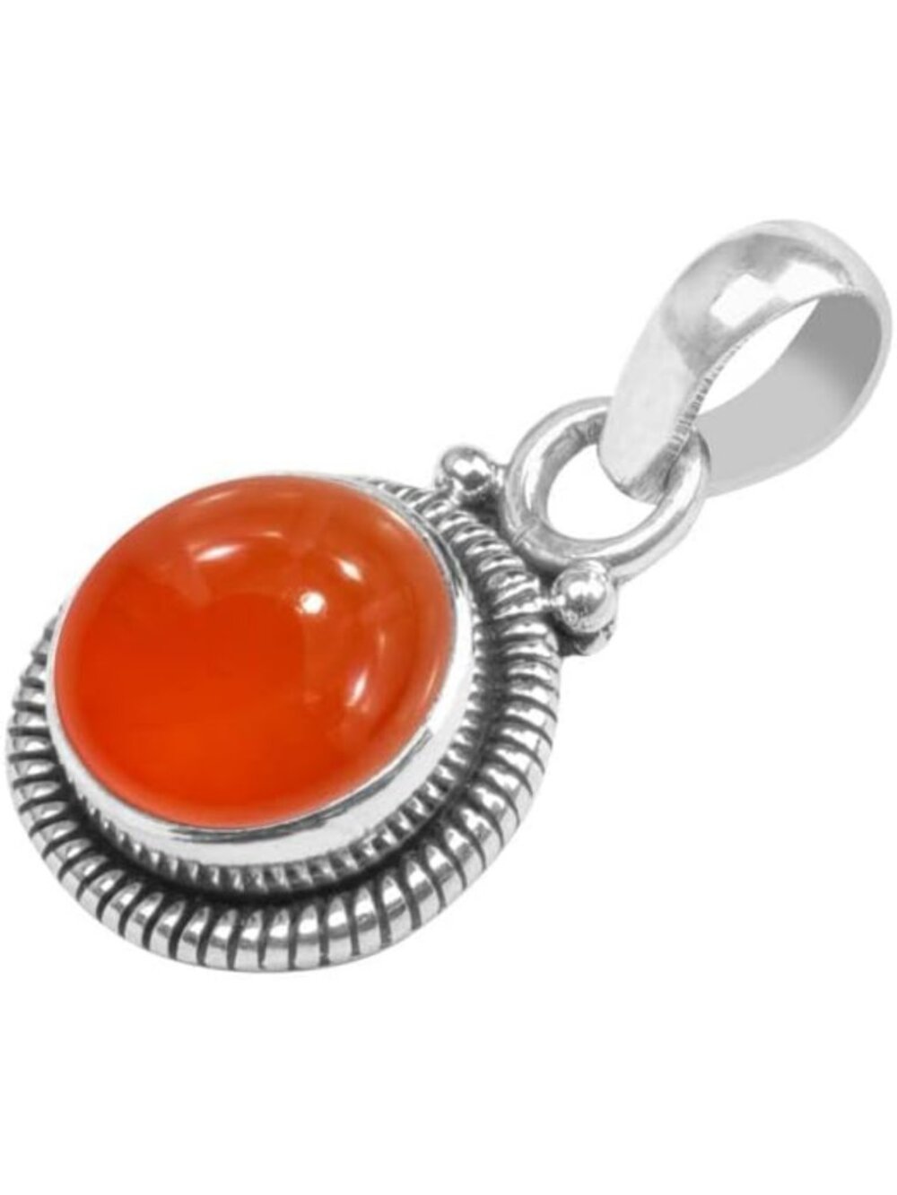 Gemstone 925 Sterling Silver Pendant Necklace For Women Girls- Natural Gemstone